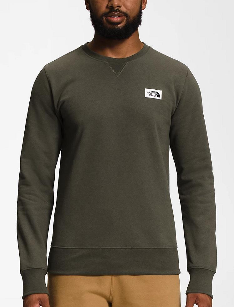 TNF Heritage Patch Crew - Mens