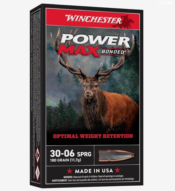 Winchester PowerMax 30-06 Sprg, 180 Grain - 20 Rounds