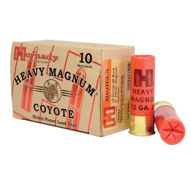 Heavy Magnum 12GA Coyote 00 Buck 3" - 10 Shots