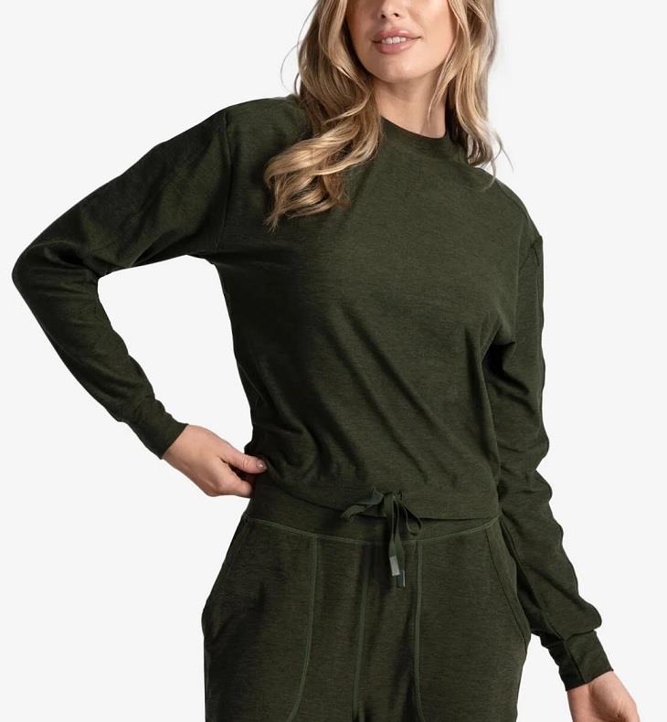 Lole Om Tech Crew Neck Long Sleeve - Womens
