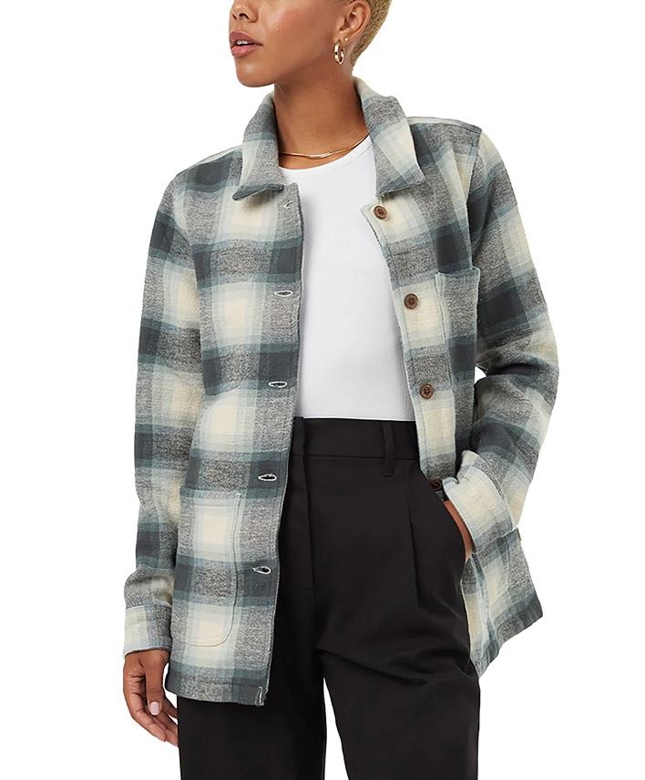 Ten Tree Flannel Utility Jacket - Womens