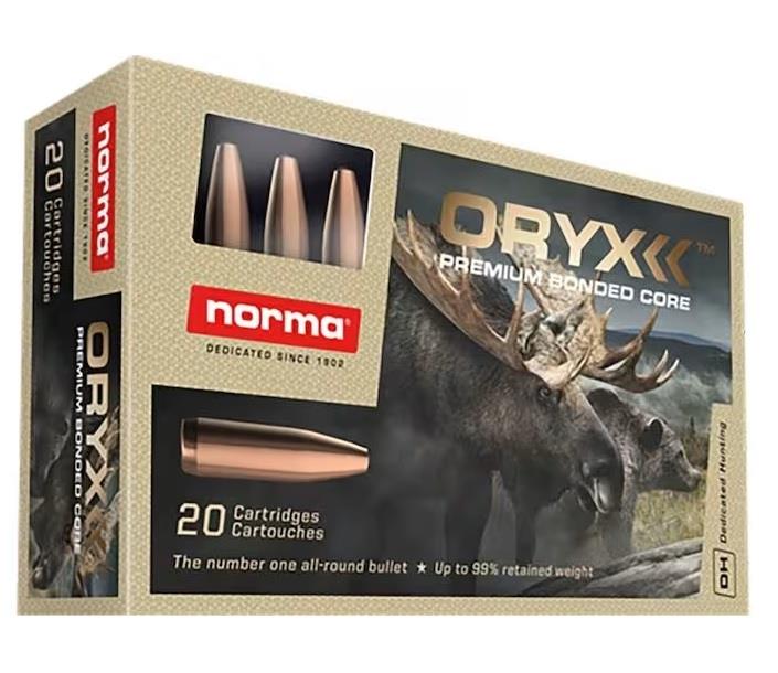 Norma Oryx: 6.5x55mm SE, 156GR - 20 Rounds