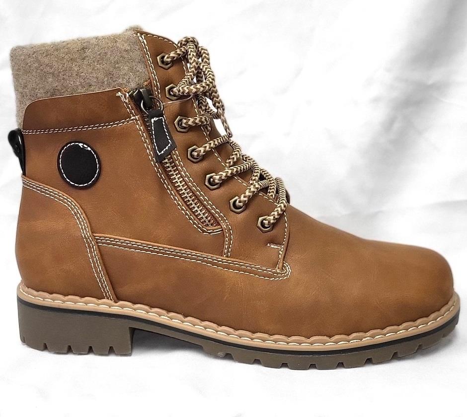 Frontier North Laced & Side Zip Boots - Womens