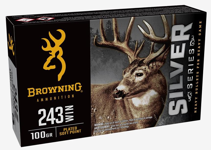 Browning 243 Win, 100 Grain Silver Series