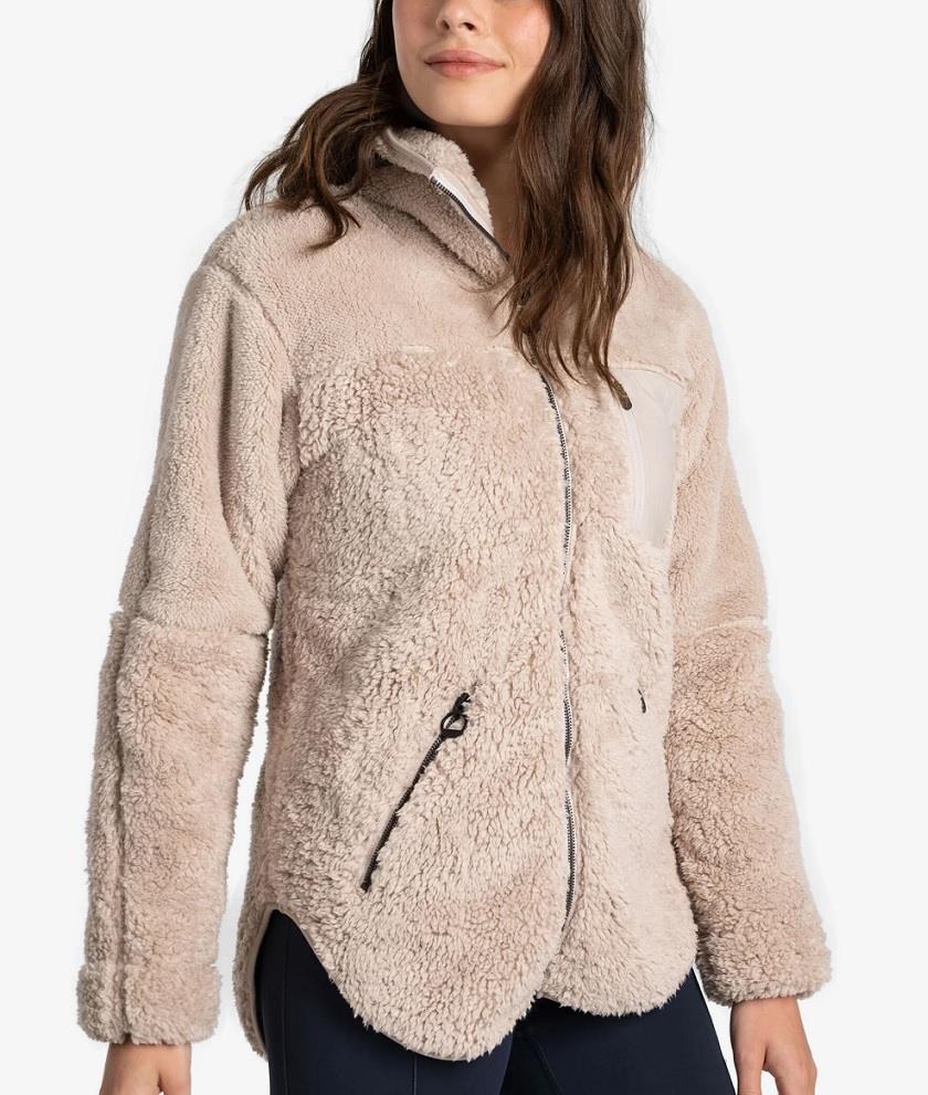 Lole Yana Full Zip Fleece Cardigan - Womens