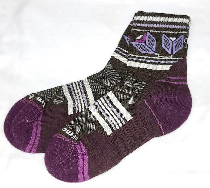 Hike Castle Peak Pattern Mid Crew - Womens