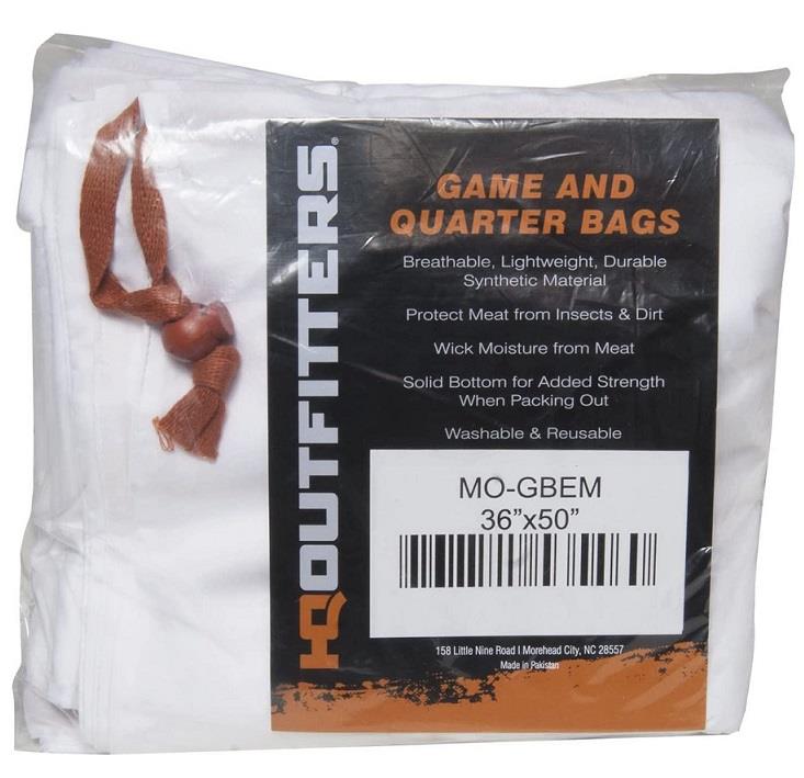 Game & Quarter Bags - 8 Reuseable