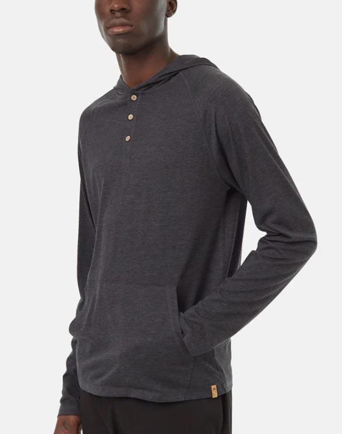 Ten Tree TreeBlend Henley Hoodie - Mens