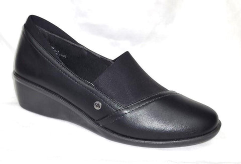 Soft Comfort Slip On Wedge Shoes - Womens