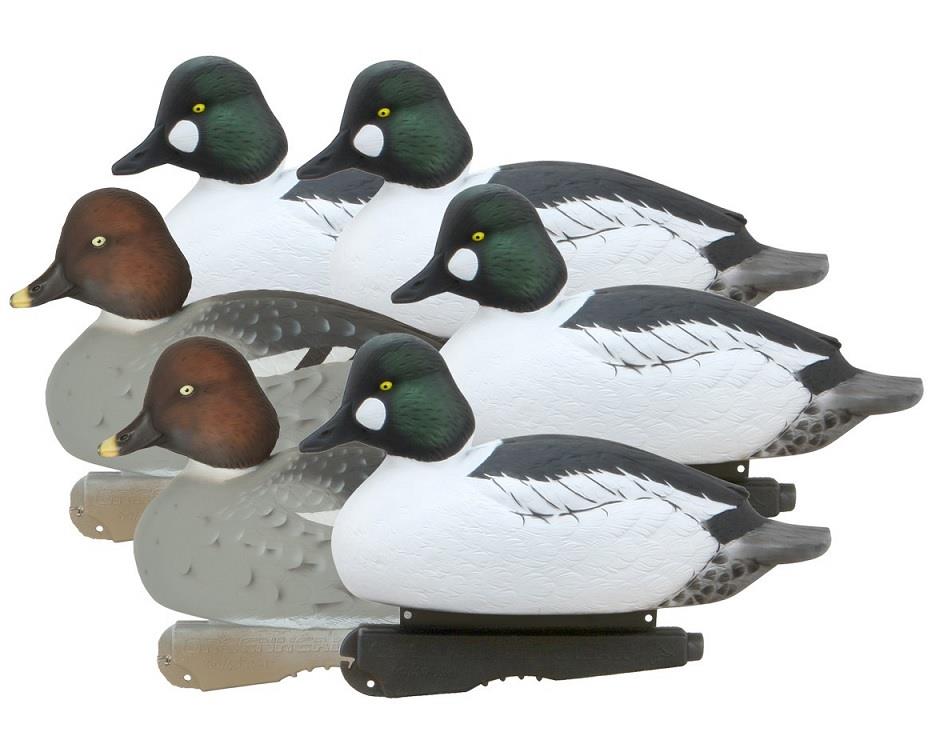 Over Size Foam Filled Goldeneye Decoys 6 Pack