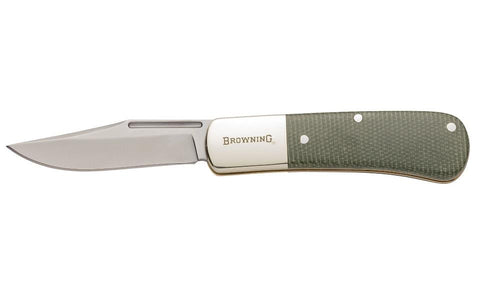 Browning Stembank Folding Knife - Green