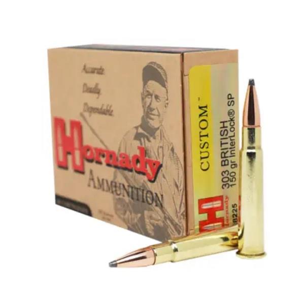 Custom 303 British 150 gr InterLock SP - 20 Count