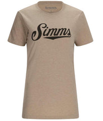 Simms Crew Logo T-Shirt - Womens