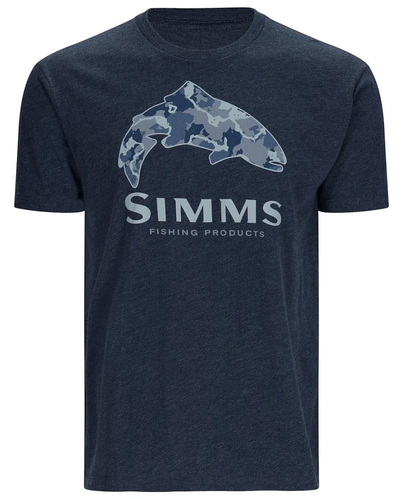 Simms Trout Regiment Camo Fill T-Shirt - Mens