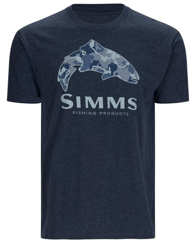 Simms Trout Regiment Camo Fill T-Shirt - Mens