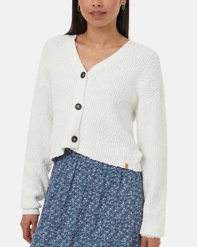 Ten Tree Highline Boucle Cardigan - Womens