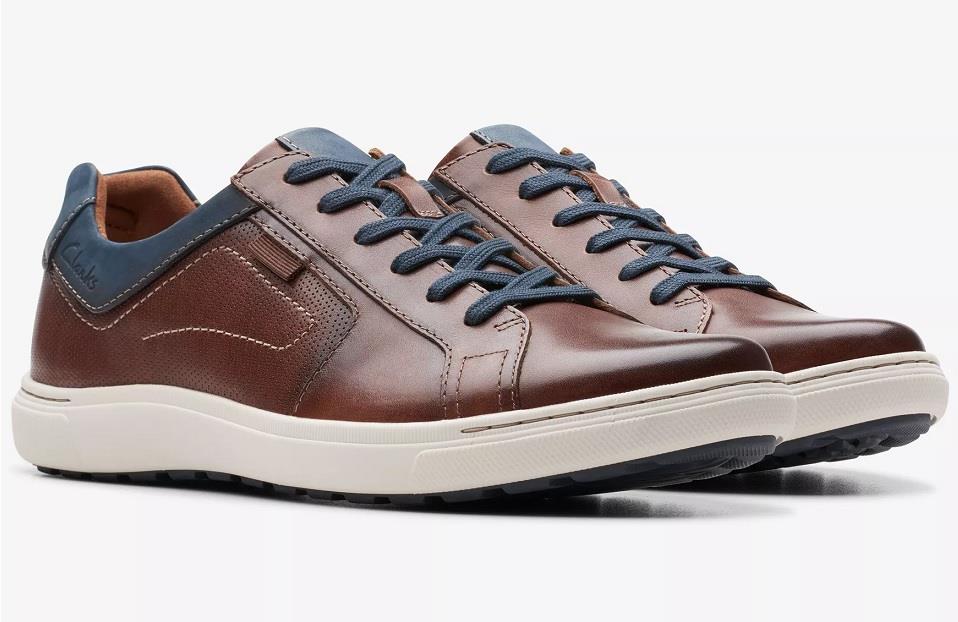 Clarks Mapstone Lace Shoes - Mens