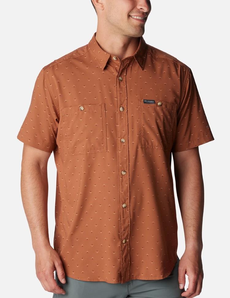 Columbia Utilizer Printed Woven SS Shirt - Mens