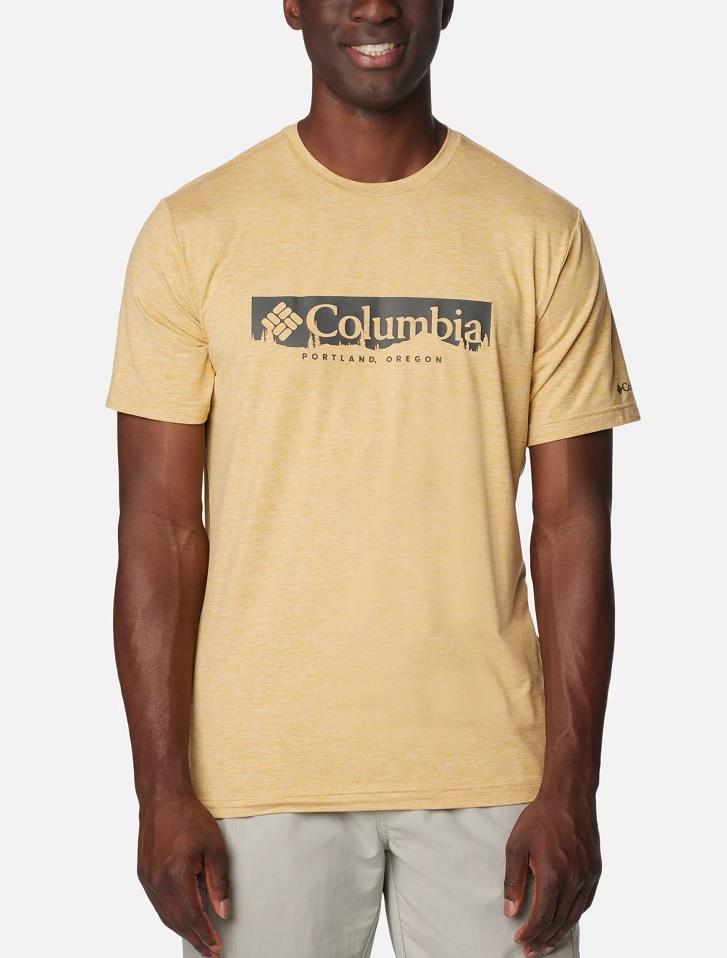 Columbia Kwick Hike Graphic Short Tee - Mens