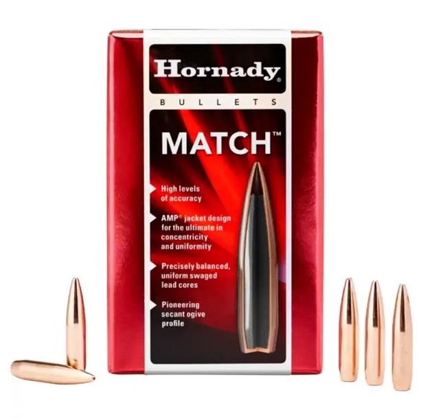 30 Cal .308 208gr BTHP Match