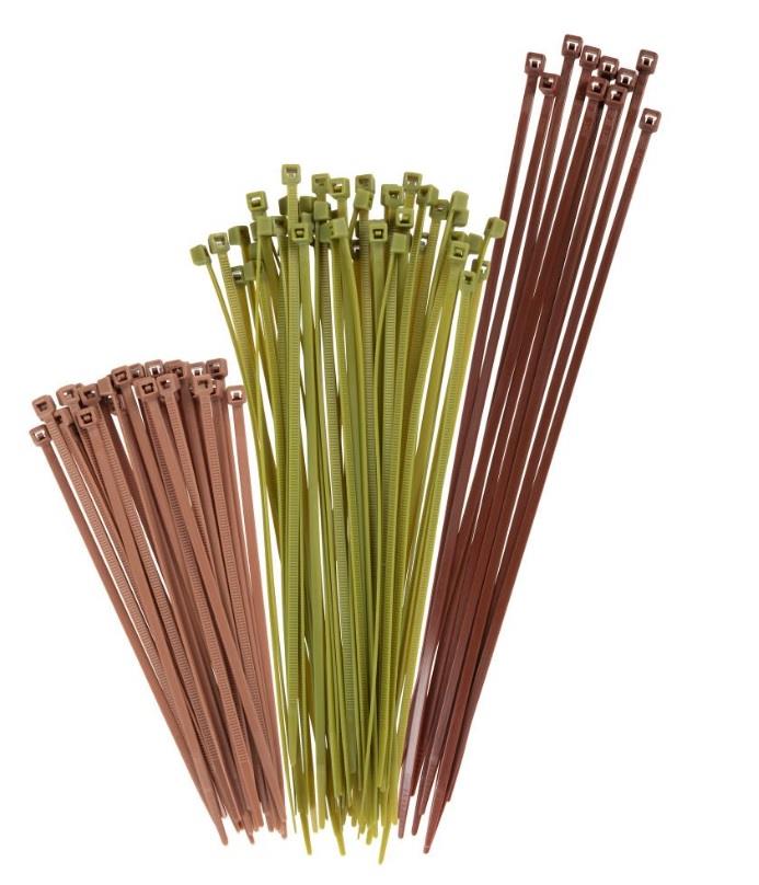 Vanish Hunting Blind Nylon Cable Ties - 100 Qty