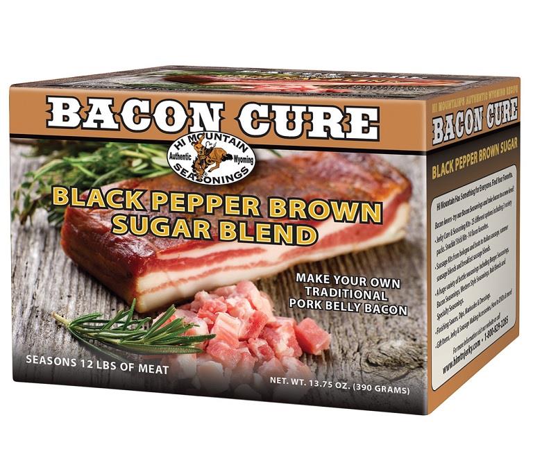 Black Pepper & Brown Sugar Bacon Cure