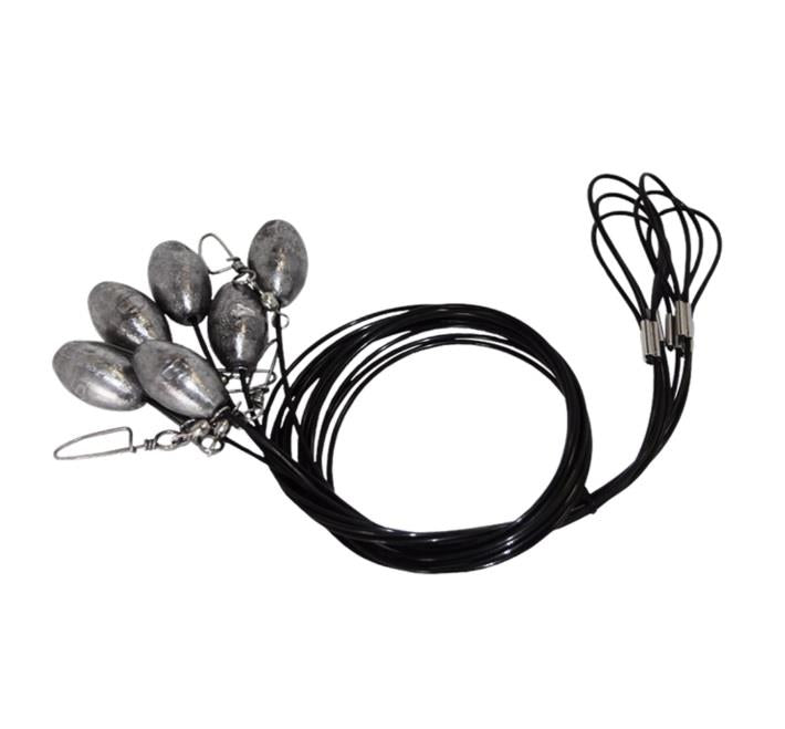 Texas Rigs 54" Decoy Weight 6oz - 6pk