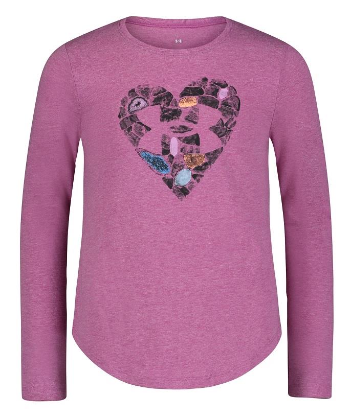 UA Nature's Heart Long Sleeve Tee - Girls