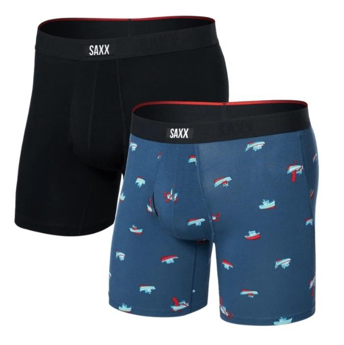 Saxx Vibe Xtra 6" Boxer Brief - 2 Pack