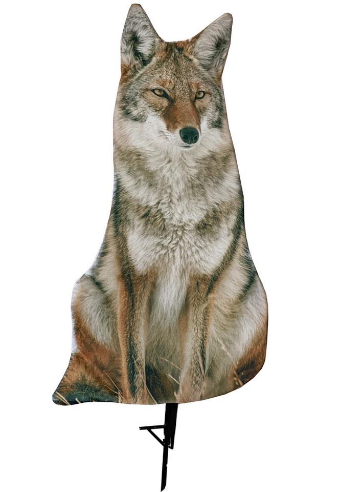 Sitting Coyote Decoy