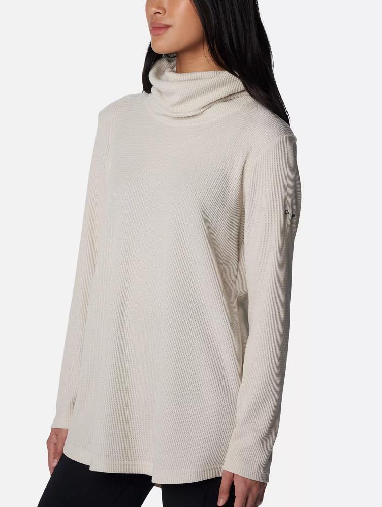Columbia Holly Hideaway Waffle Cowl Neck Pullover