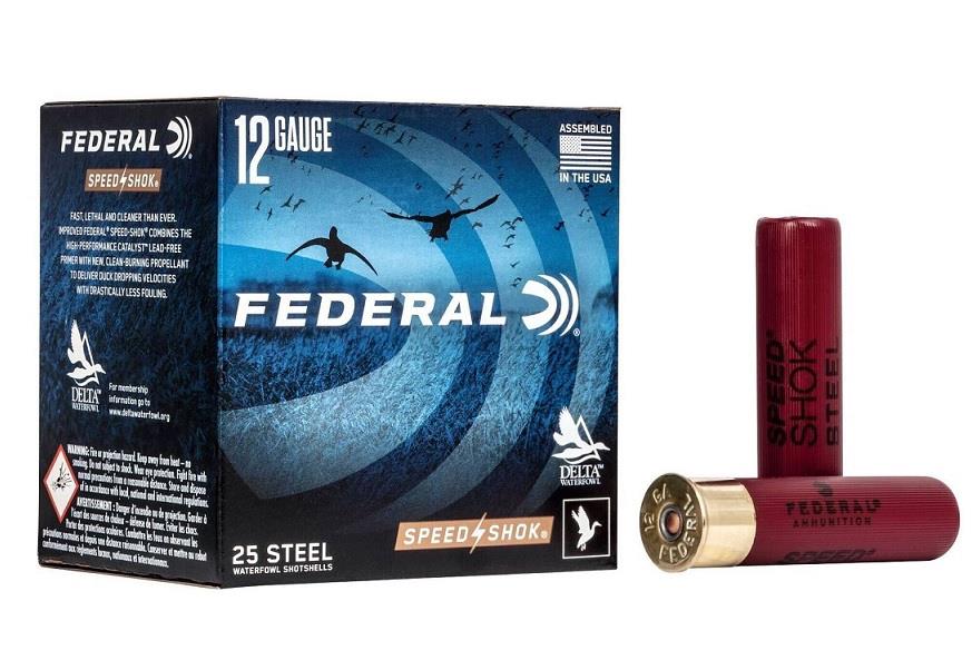 Federal Ammo 12Ga Speed Shok 3-1/2" #2 - 25 Shotshells
