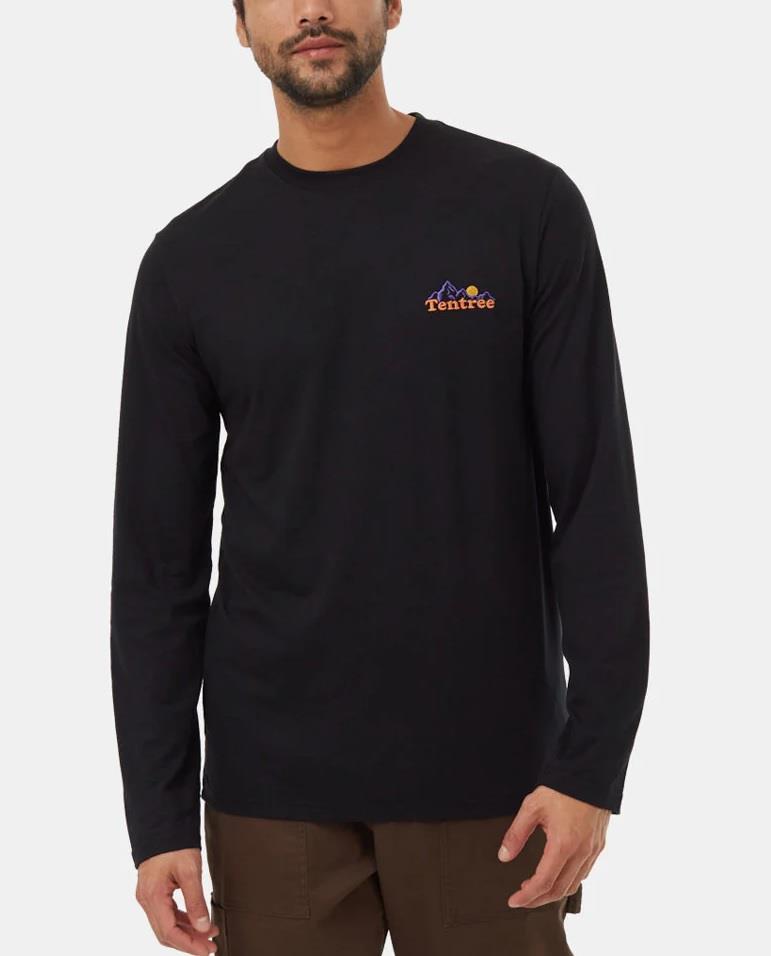 Mountain Wordmark Longsleeve - Mens
