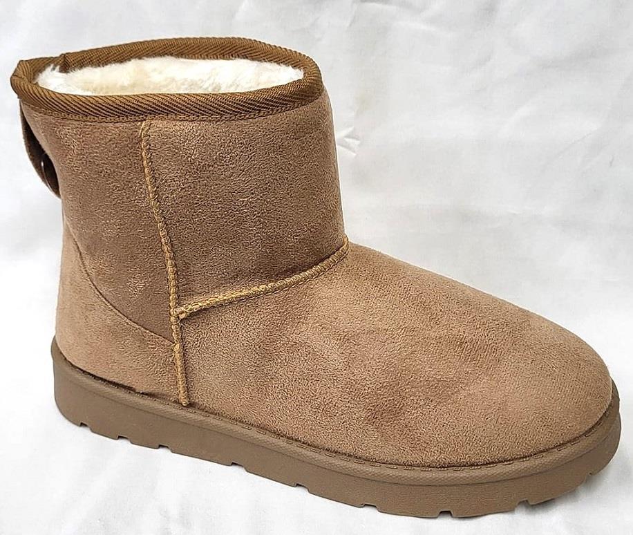 NYC Suede Short Boot - Womens