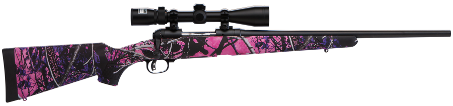 Savage 11 Trophy Hunter 223 Rem Muddy Girl Camo W/Weaver 3-9x40