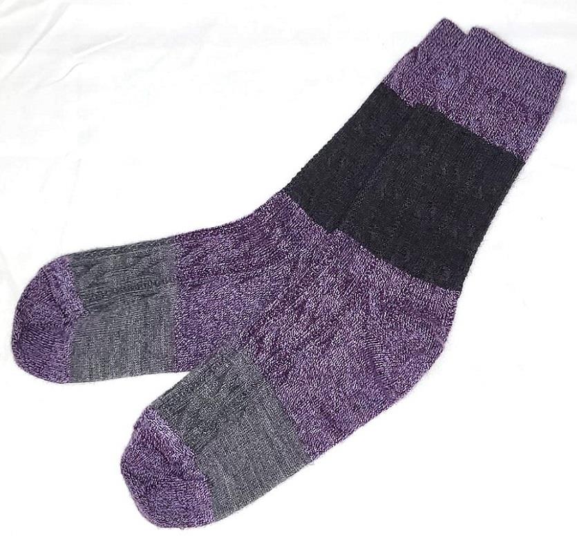 Everyday Color Block Cable Crew - Womens