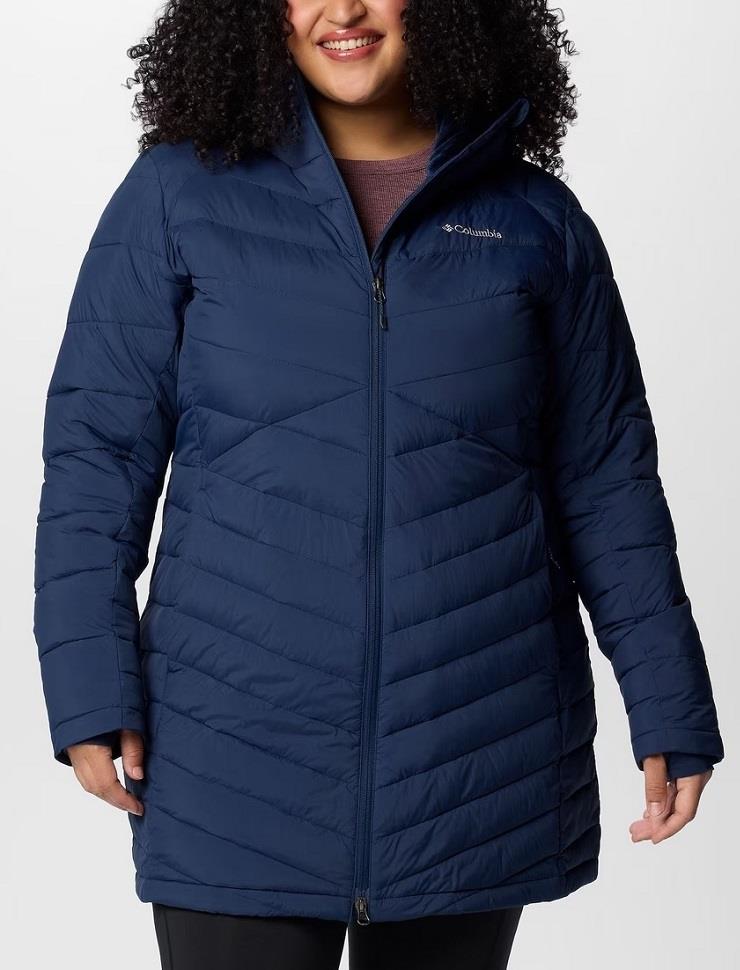 Columbia Joy Peak II Mid Hooded Jacket - Womens Plus