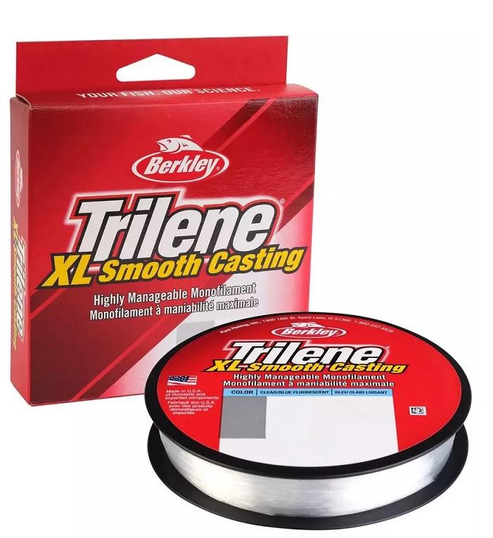 Berkley Trilene XL 12 LB Fluorescent Clear/Blue