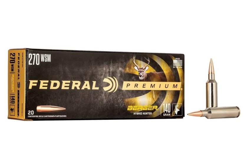 Berger Hybrid Hunter 270 WSM 140 Grain