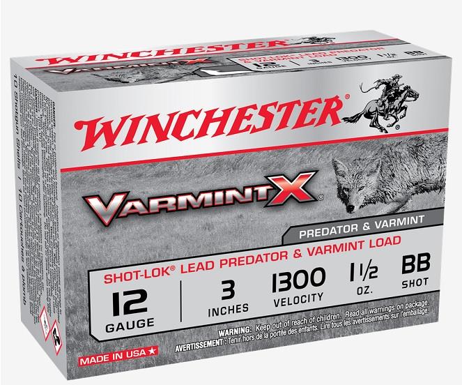 Winchester Varmint X 12Ga 3", 1-1/2oz BB - 10 Rounds