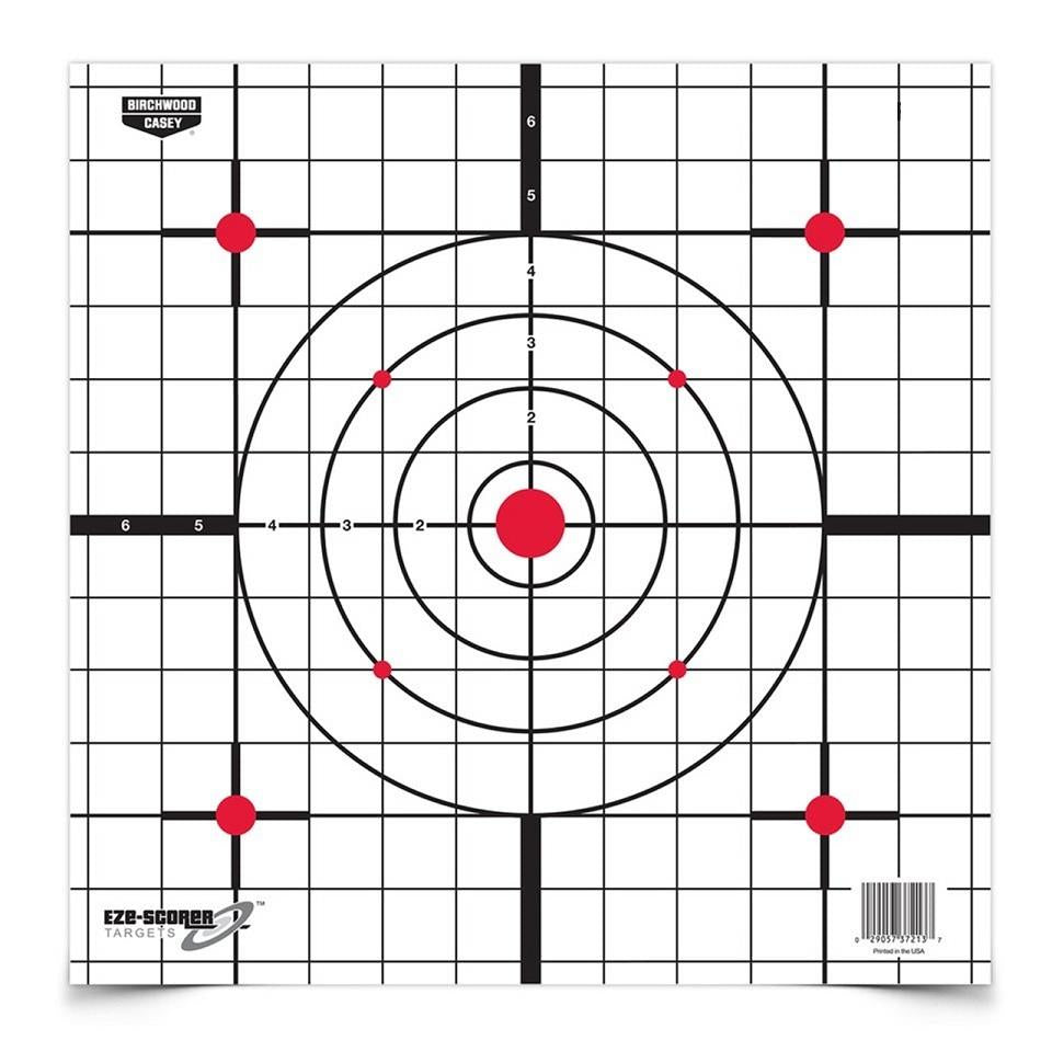 Eze-Scorer 12 Inch Sight-In Paper Target - 100 Pack