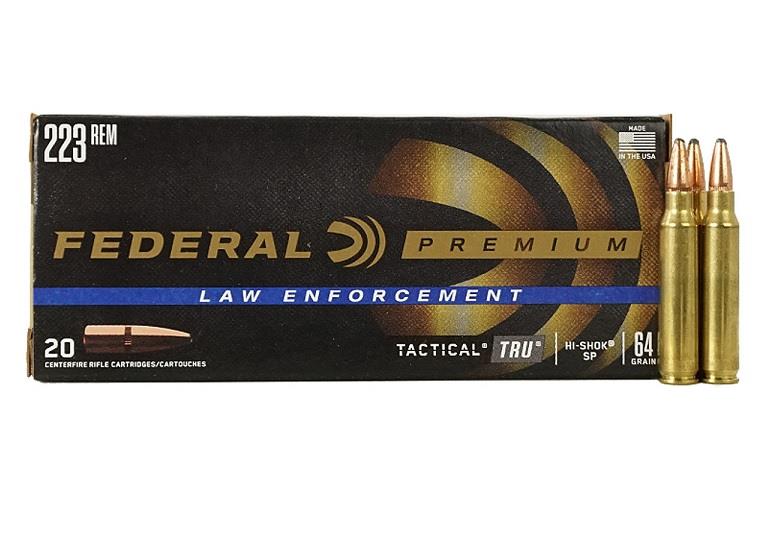 Federal Law Enforcement Tactical (TRU) - .223 Rem., 64gr - 20 Rounds