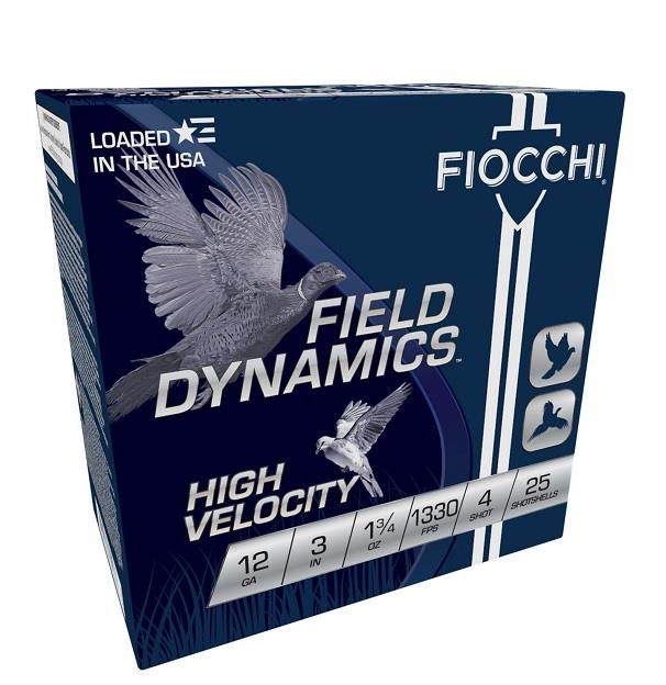 Field Dynamics Velocity 12GA 3", 1-3/4oz #4 - 25 Shotshells