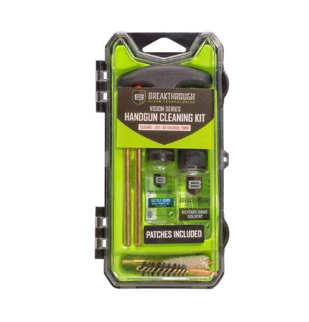 Vision Series Pistol Cleaning Kit, 357, .38 Caliber & 9mm
