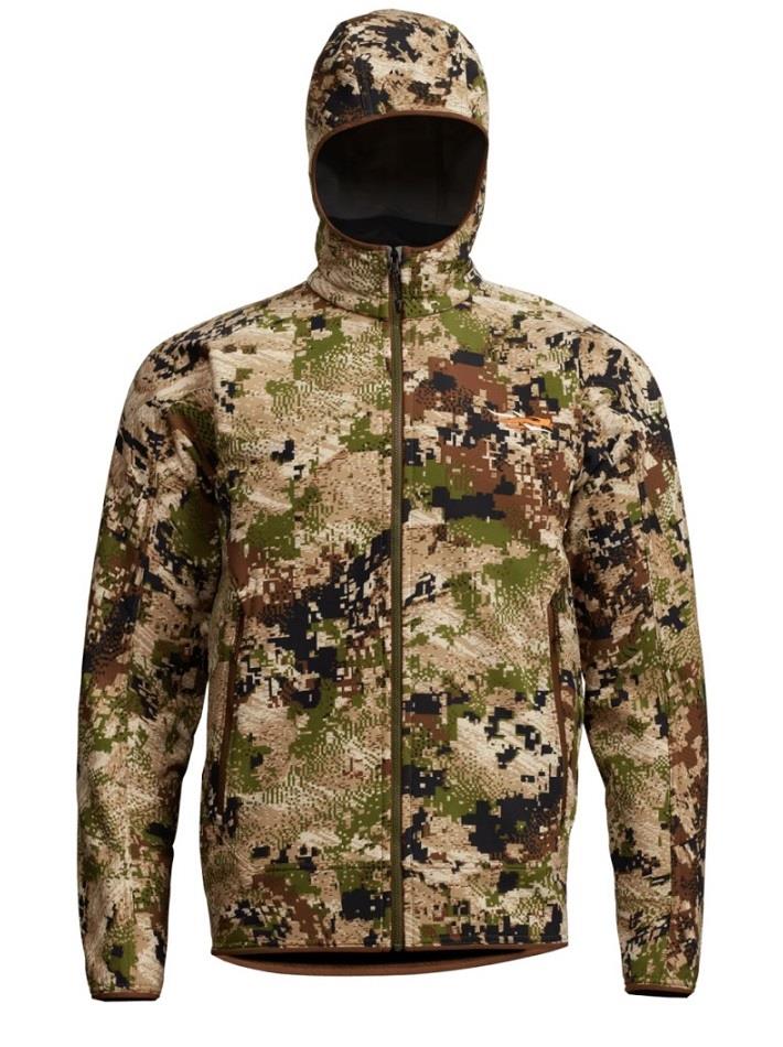 Alpha Fleece Hooded Jacket - Mens