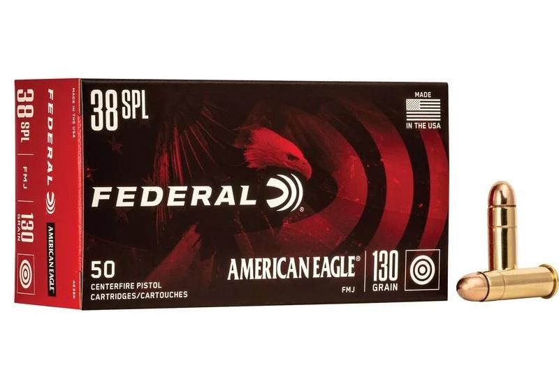 American Eagle, 38 Special, 130 Grain - 50 Rounds