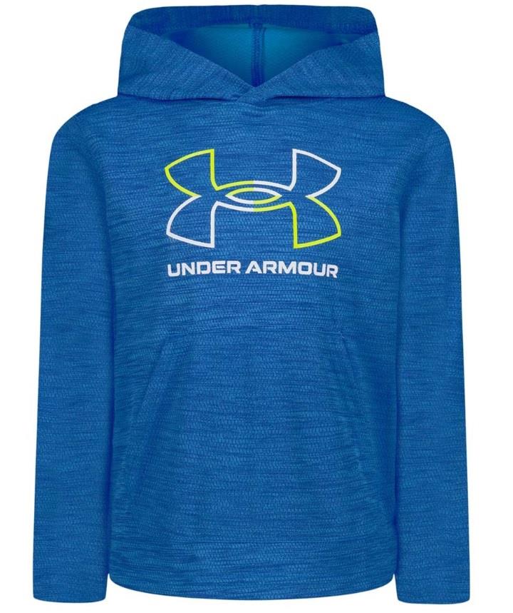 UA Twist Mesh Big Logo LW Hoodie - Boys