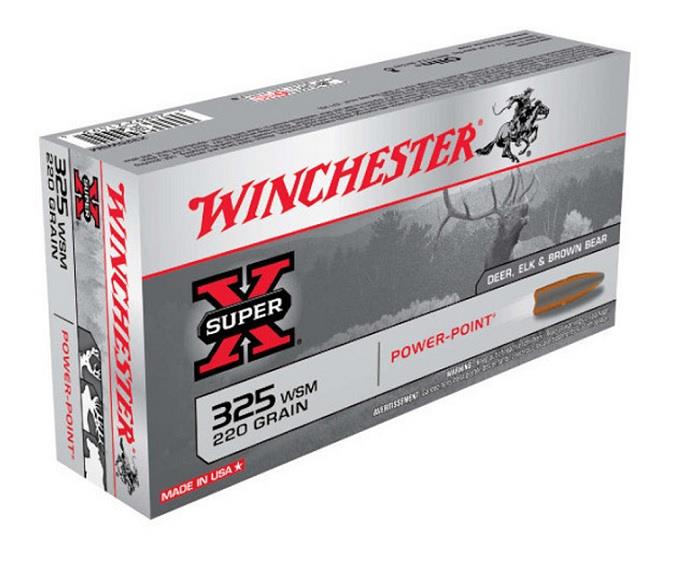 Super X Power Point 325 WSM, 220 Grain - 20 Count