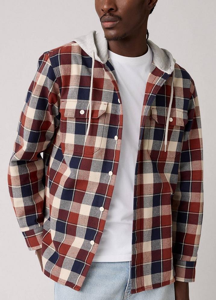 Levi's Men's Hooded Classic Worker Shirt