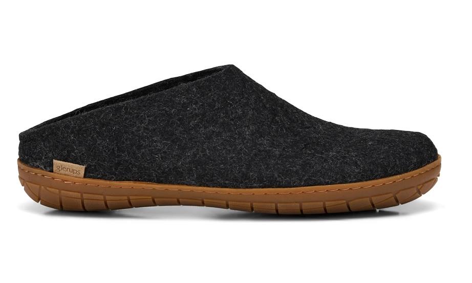 Glerups Slip-On Charcoal Rubber - Unisex